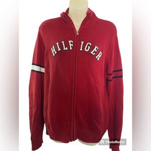 Tommy Hilfiger full zip cardigan. Xl